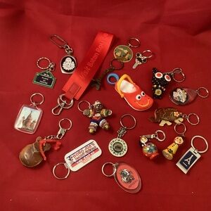 Various keychains lot